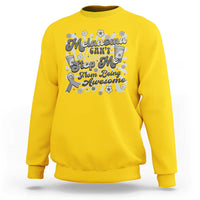 Melanoma Awareness Support Squad Sweatshirt Melanoma Can't Stop Me