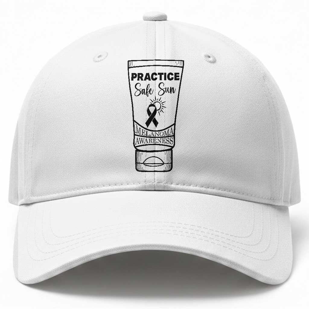 Skin Cancer Prevention Baseball Cap Practice Safe Sun Awareness Gift