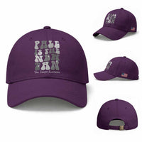 Skin Cancer Warrior Baseball Cap Pale Is The New Tan