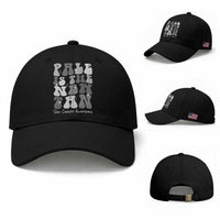 Skin Cancer Warrior Baseball Cap Pale Is The New Tan
