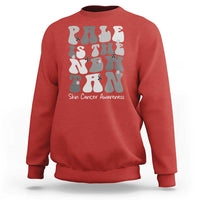 Skin Cancer Warrior Sweatshirt Pale Is The New Tan