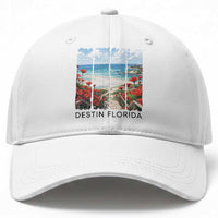 Destin Florida Baseball Cap Summer Travel Beach Vacation Gift