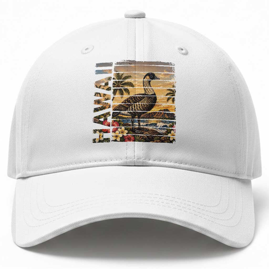 Hawaii Tropical Bird Baseball Cap Summer Island Vacation Gift
