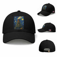 Starry Night Hops Brewery Baseball Cap Vintage Hops Beer Lover Painterly