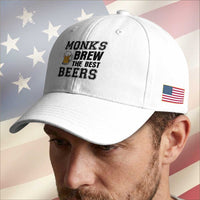 Monks Brew The Best Beers Baseball Cap Funny Craft Beer Brewer