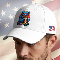 Mexican Food Lover Gift Baseball Cap Funny Bearrito