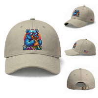 Mexican Food Lover Gift Baseball Cap Funny Bearrito
