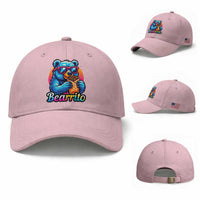 Mexican Food Lover Gift Baseball Cap Funny Bearrito