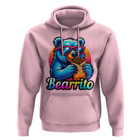 Mexican Food Lover Gift Hoodie Funny Bearrito - Wonder Print Shop