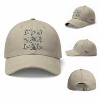Funny Cat Soccer Player Baseball Cap Gift For Soccer Lovers