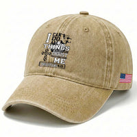 Soccer Christian Gift Washed Cotton Baseball Cap I Can Do All Things Through Christ