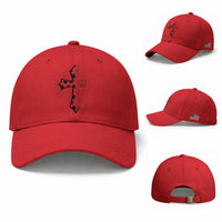 I Can Do All Things Through Christ Baseball Cap Christian Soccer Cross Gift