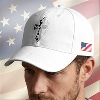 I Can Do All Things Through Christ Baseball Cap Christian Soccer Cross Gift