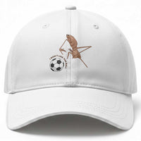 Funny Marcus The Worm Soccer Lover Baseball Cap I Do Not Like This Ball