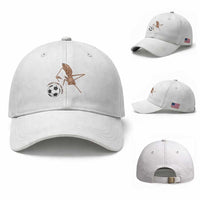 Funny Marcus The Worm Soccer Lover Baseball Cap I Do Not Like This Ball