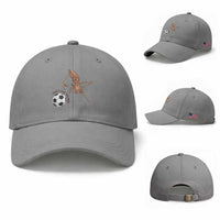 Funny Marcus The Worm Soccer Lover Baseball Cap I Do Not Like This Ball