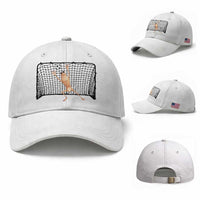 Funny Marcus The Worm Soccer Goalkeeper Gift Baseball Cap