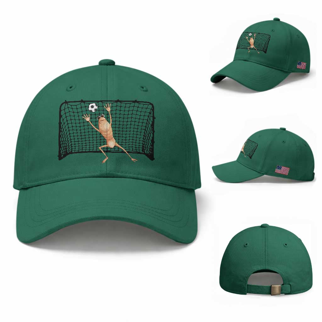 Funny Marcus The Worm Soccer Goalkeeper Gift Baseball Cap