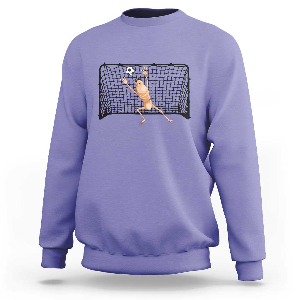 Funny Marcus The Worm Soccer Goalkeeper Gift Sweatshirt