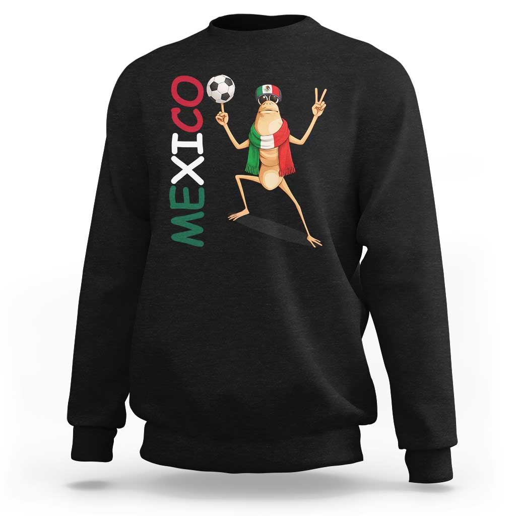 Viva Mexico Marcus The Worm Soccer Sweatshirt Mexican Pride Football Fan