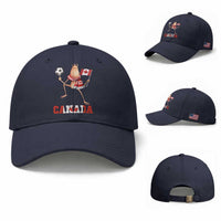 Funny Marcus The Worm Baseball Cap Canadian Pride Soccer Gift