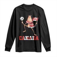Funny Marcus The Worm Long Sleeve Shirt Canadian Pride Soccer Gift