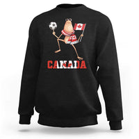 Funny Marcus The Worm Sweatshirt Canadian Pride Soccer Gift