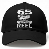 Still Keeping It Reel At 65 Baseball Cap Fisherman Birthday Gift