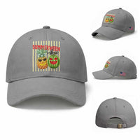 Funny Summerween Fruit Baseball Cap Spooky Pineapple Watermelon Graphic
