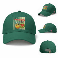 Funny Summerween Fruit Baseball Cap Spooky Pineapple Watermelon Graphic