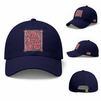 Striped Watermelon Beach Vibes Graphic Baseball Cap Sweet Summer Time