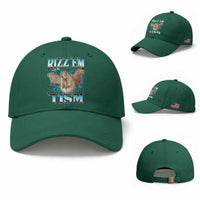 Autism Capybara Baseball Cap Funny Rizz Em With The Tism