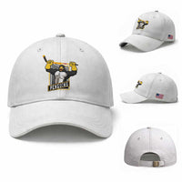Funny Ice Hockey Player Gift Baseball Cap Penguin Power