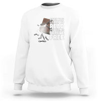 Frederick Douglass Freedom Quote Sweatshirt Once You Learn To Read - Wonder Print Shop