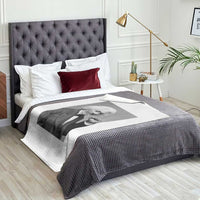 Strong Black History Leader Throw Blanket Frederick Douglass Empowerment - Wonder Print Shop