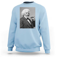 Strong Black History Leader Sweatshirt Frederick Douglass Empowerment - Wonder Print Shop