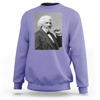 Strong Black History Leader Sweatshirt Frederick Douglass Empowerment - Wonder Print Shop