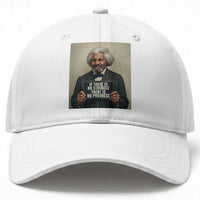 Frederick Douglass Quote Baseball Cap If There Is No Struggle There Is No Progress