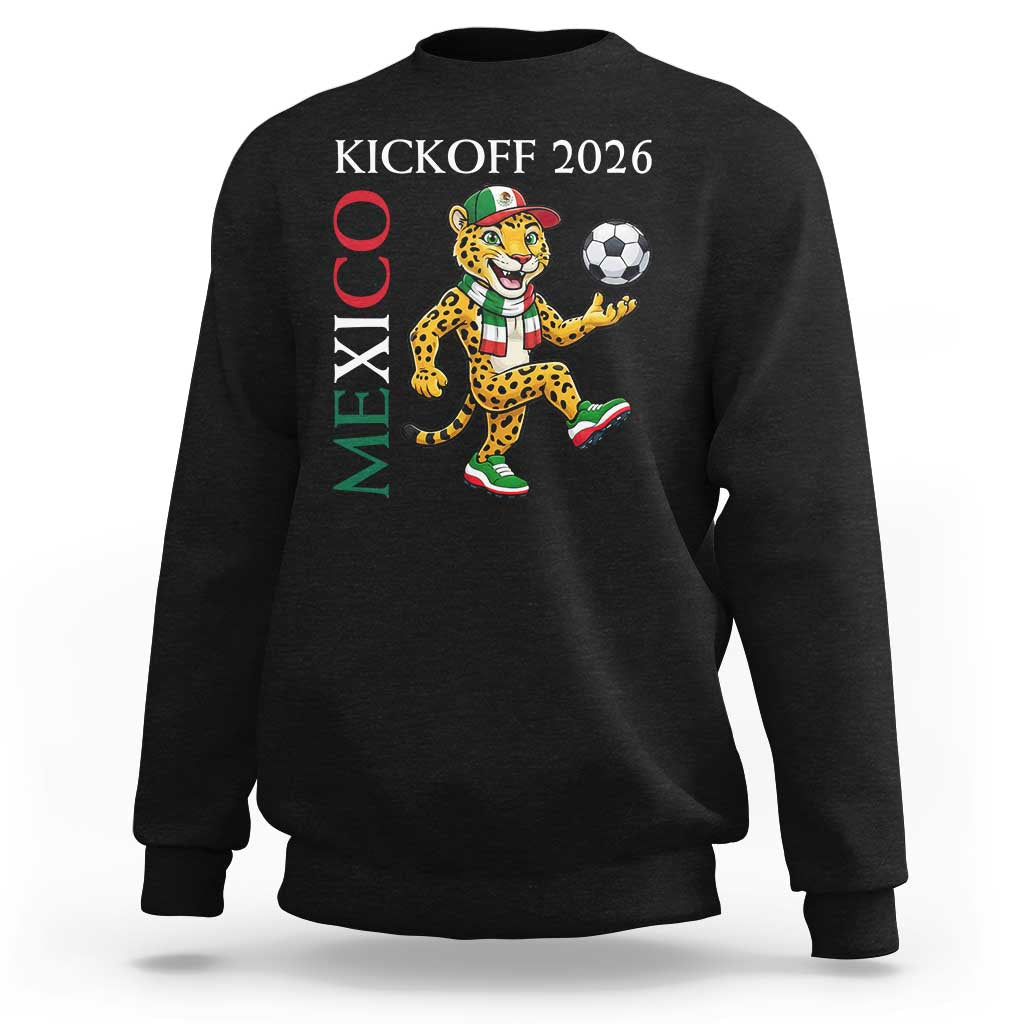 Mexico Soccer Pride Jaguar Kickoff 2026 Sweatshirt