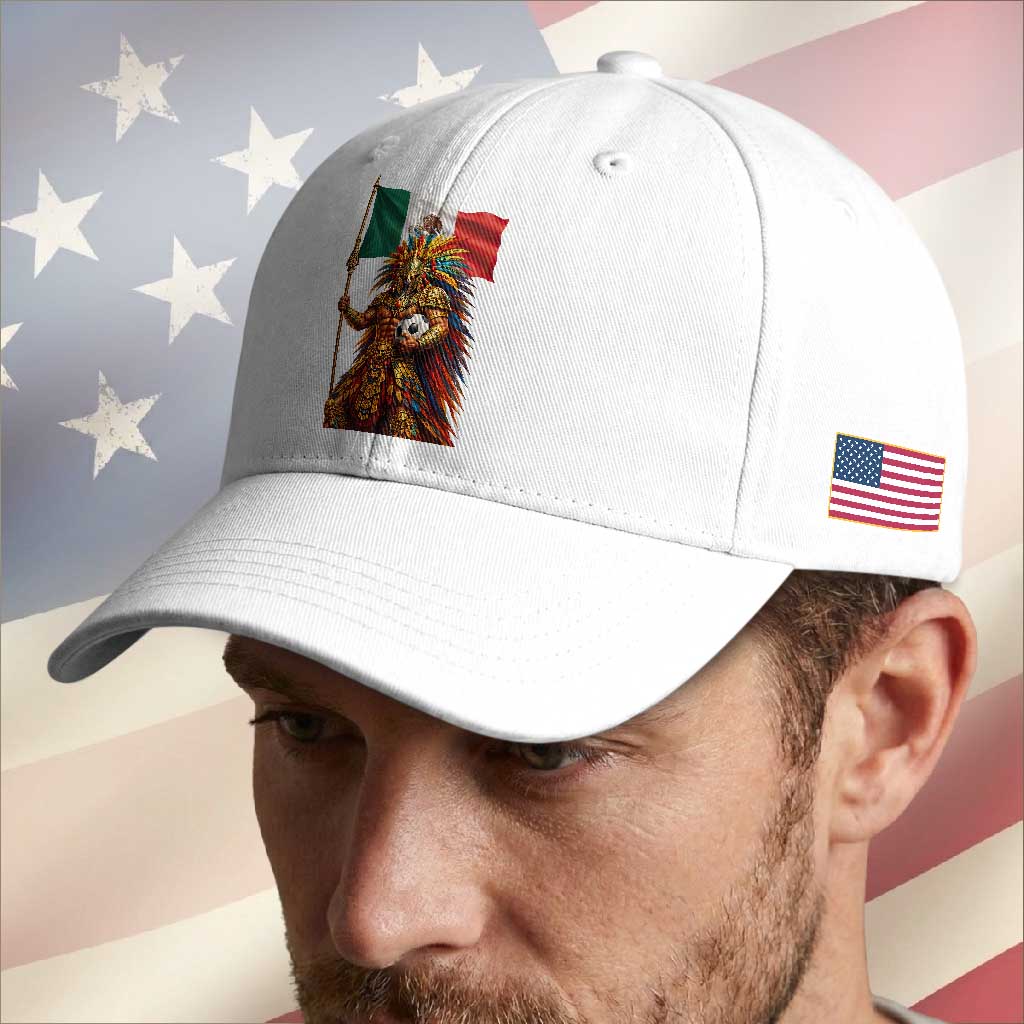 Legendary Mexican Soccer Warrior Pride Baseball Cap