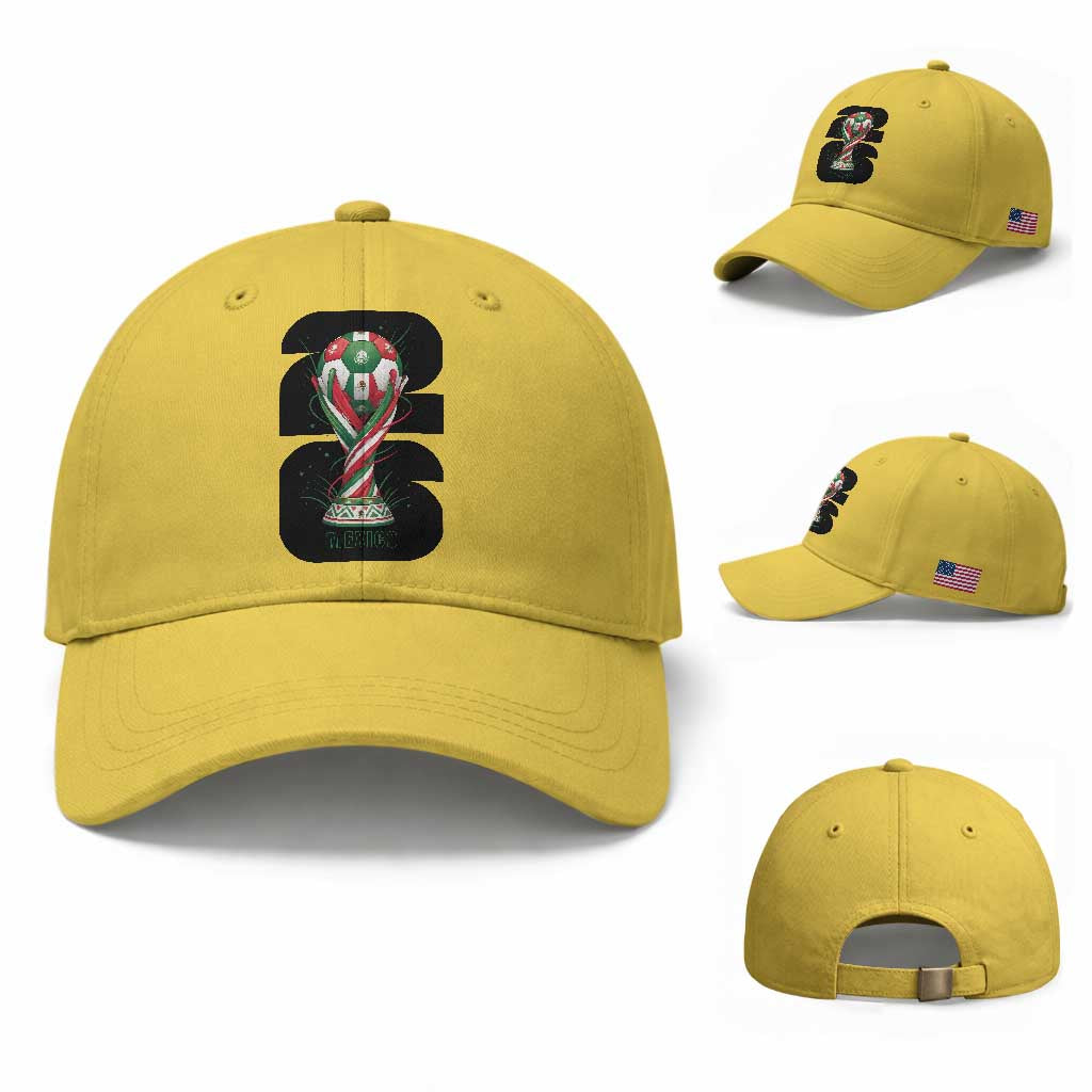 Proud Mexico National Soccer Lover Fan Gift Baseball Cap