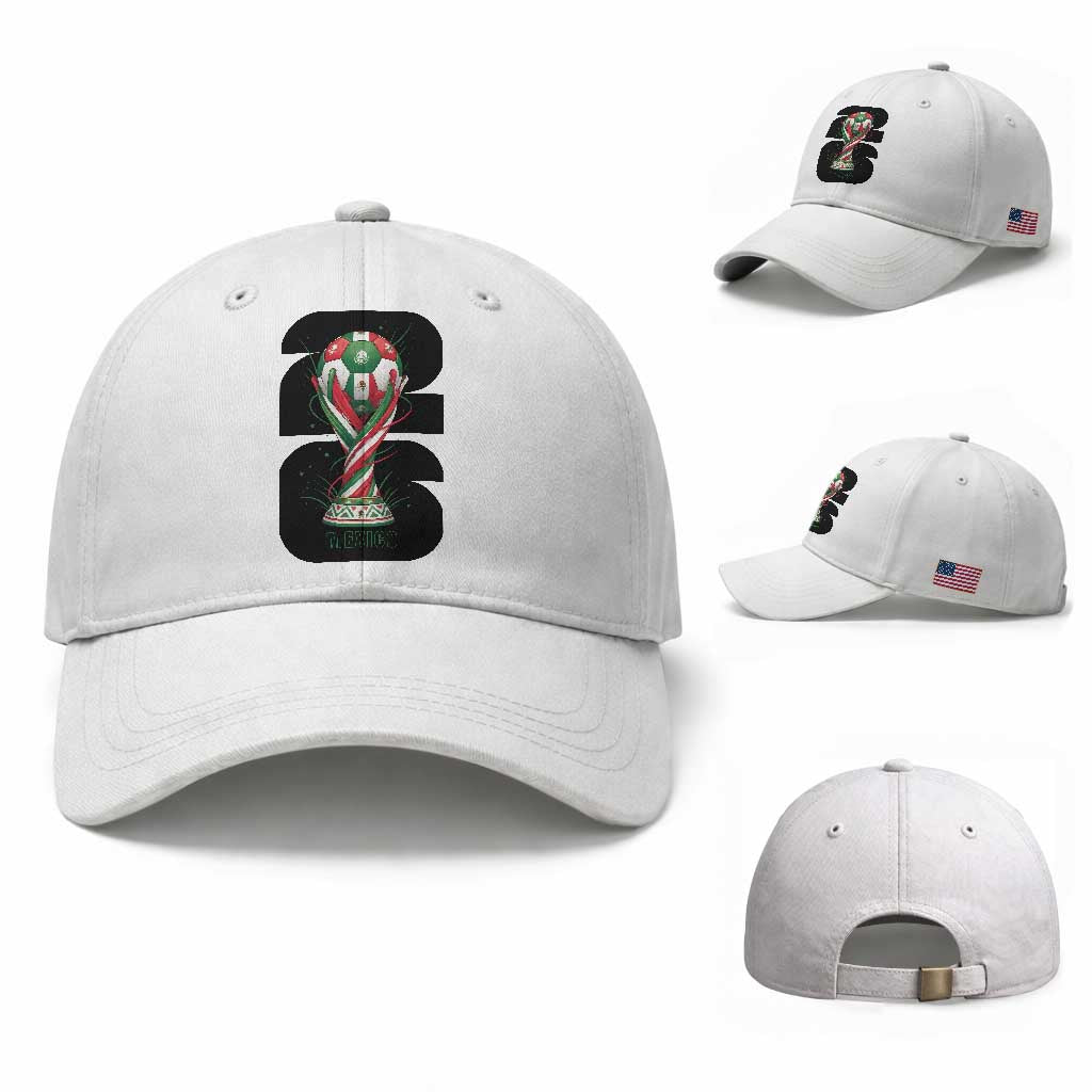 Proud Mexico National Soccer Lover Fan Gift Baseball Cap