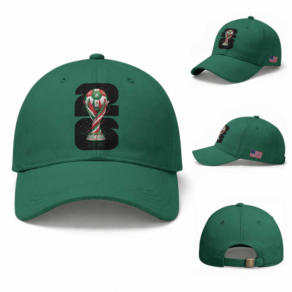 Proud Mexico National Soccer Lover Fan Gift Baseball Cap