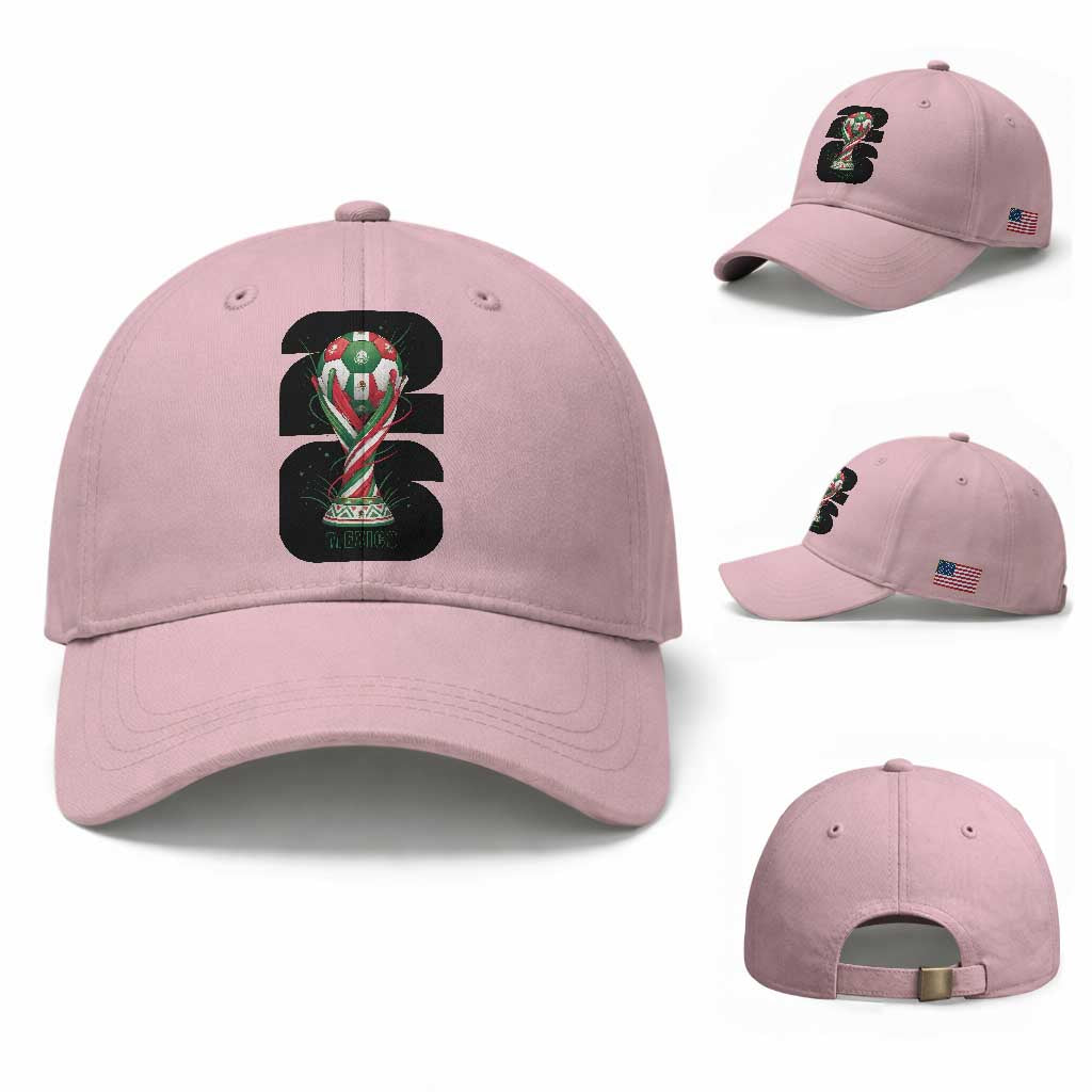 Proud Mexico National Soccer Lover Fan Gift Baseball Cap