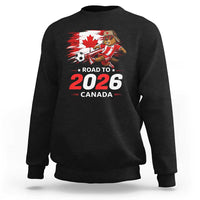 Proud Canada Soccer Beaver Sweatshirt Road To 2026