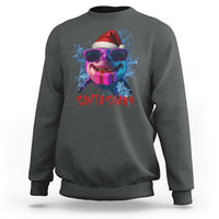 Funny Christmas Santa Shark Xmas Gift Sweatshirt - Wonder Print Shop
