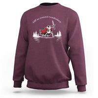 Off To Commit Tomfoolery Sweatshirt Frog Coffee Lover Gift - Wonder Print Shop