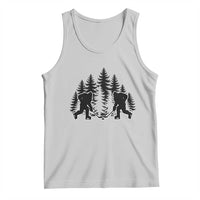 Funny Bigfoot Playing Ice Hockey Tank Top Cryptid Lover Gift - Wonder Print Shop