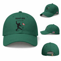 Funny Bigfoot Canada Soccer Baseball Cap Kickoff 2026