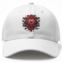 Skeleton Soccer Player Baseball Cap Valentine Day Gift